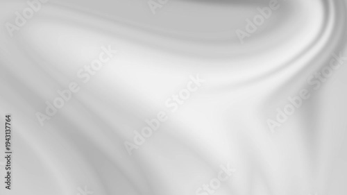 abstract black and white silk fabric style motion design with glowing curved dynamic lines.