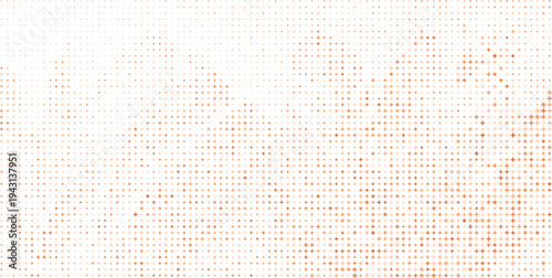 Orange Plus Sign Pattern Fading Dot Background, Orange Cross Shape Abstract Halftone Texture