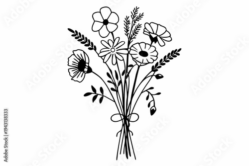 Tropical Flower Vector Set – Hibiscus, Plumeria, Orchid, Bird of Paradise, Lotus, Frangipani SVG Illustration