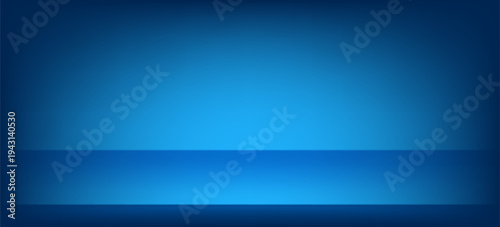 Dark Blue color studio background. Clean design for displaying product. Space for selling products on the website. Vector illustration.