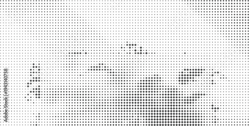 Black Plus Sign Halftone Pattern Abstract Background, Black Cross Shape Halftone Texture Background