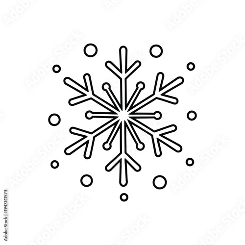 Intricate sixfold snowflake emblem with hexagonal symmetry.