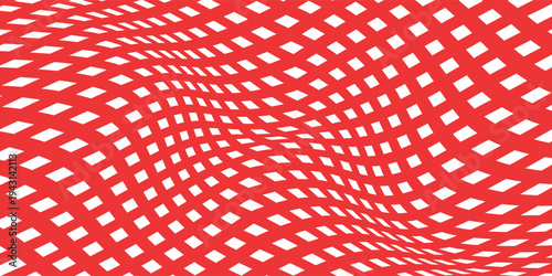 Christmas candy swirl background. Christmas candycane radial pattern with red stripes. Xmas swirl lollipop vortex texture.