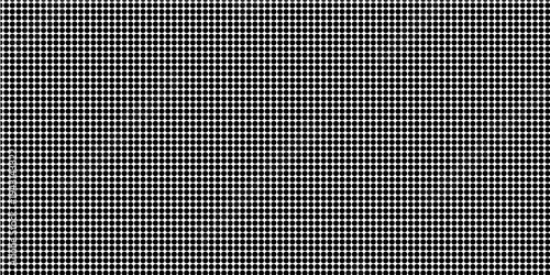 Dotted halftone gradient texture. Vanishing polka dot background. Repeating dots gradation pattern background. Black fading comic pop art overlay backdrop. Raster effect wallpaper. Vector halftone