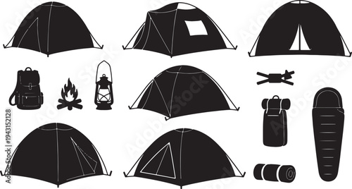 Camping Tent Elements for Outdoor Recreation