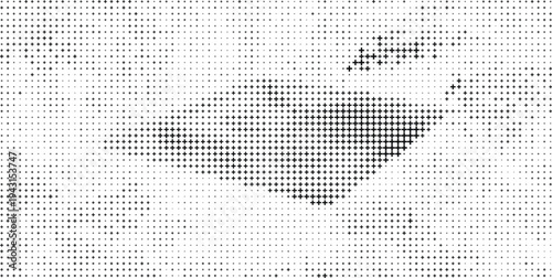 Monochrome Black Plus Sign Halftone Pattern Abstract Background, Minimal Black Plus Symbol Halftone Texture Background