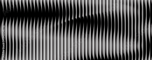 Abstract background with vertical lines in grayscale. The monochrome composition offers a sleek, modern visual effect, enhancing its sophisticated aesthetic