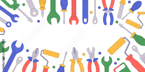 Assorted colorful pencils with sharp tips arranged in a circular pattern Vector