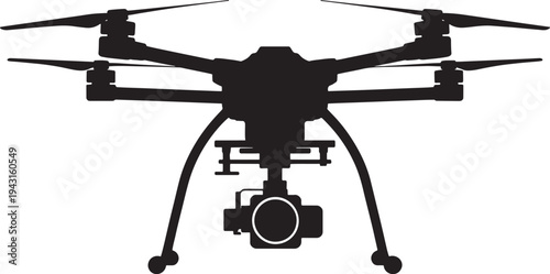 Drone with camera attached to it