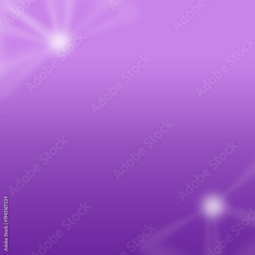 Abstract Purple Background With Stars
