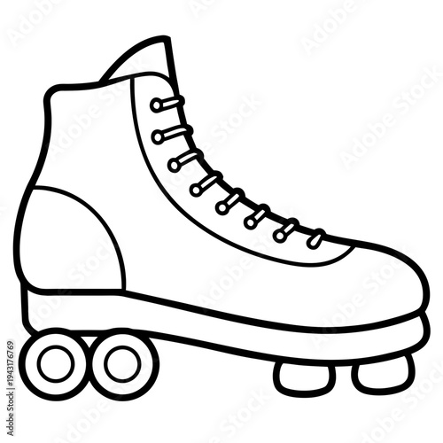 Skater Shoe Vector Design | Urban Streetwear Sneaker Illustration