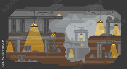 Pixel Art Game Level Design with Glowing Elements.