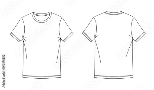 T Shirt design template vector mockup layout for apparel and clothing graphics