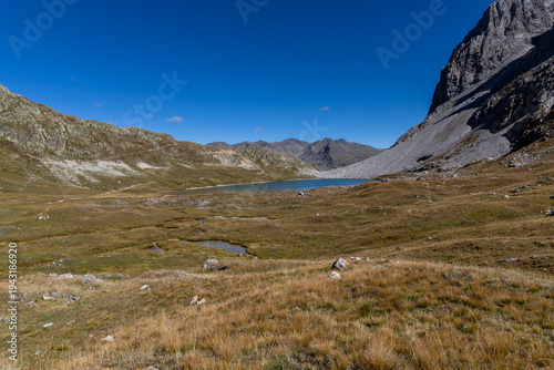 Lac Rond in the Cerces massif, French Alps