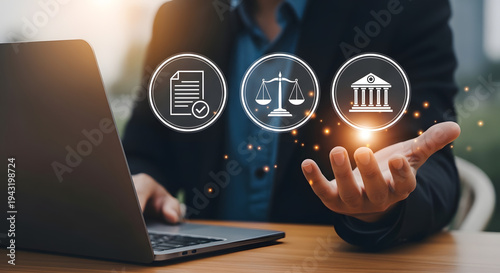 E-document Verification and Legal Compliance for Online Governance 