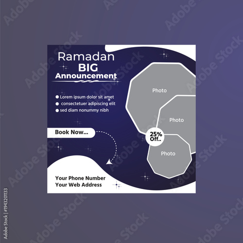 Social media post design