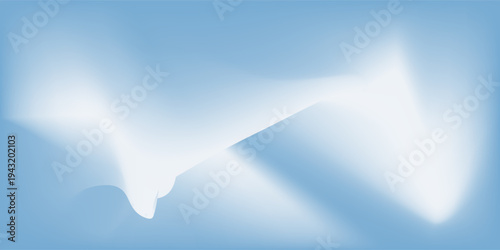 Beautiful Flowing Summer Color Abstract Background. Sky blue and cream gradient mesh background. Refreshing abstraction artwork. Vector Illustration.