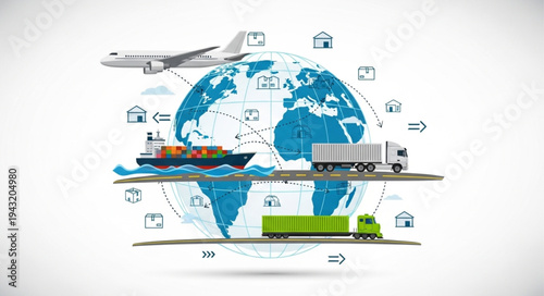 Global Logistics and Transportation Network.