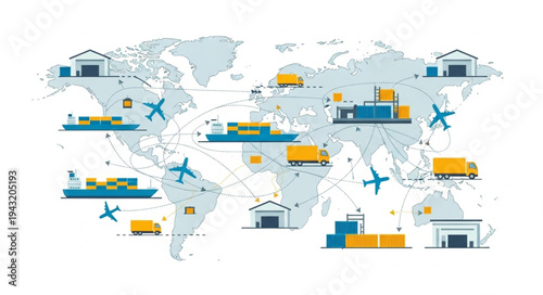 Global Logistics and Transportation Network.
