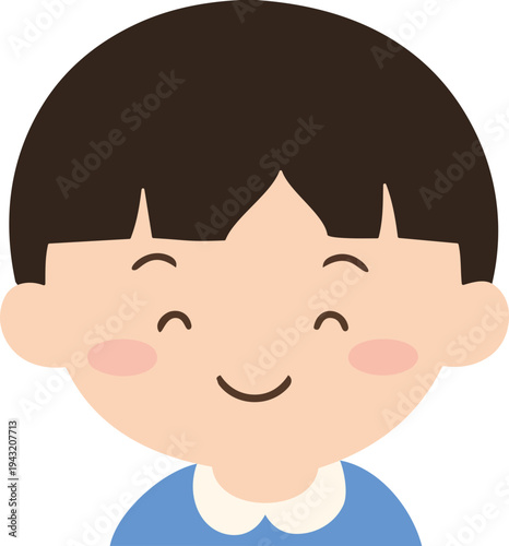 Children's Image_Children's Day Girl's Face