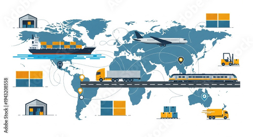 Global Logistics and Transportation Network.