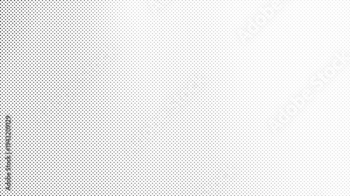 Pop Art Halftone Dots Pattern Texture Abstract Black White Gradient Background