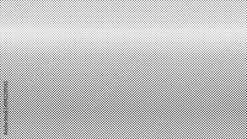 Pop Art Halftone Dots Pattern Texture Abstract Black White Gradient Background