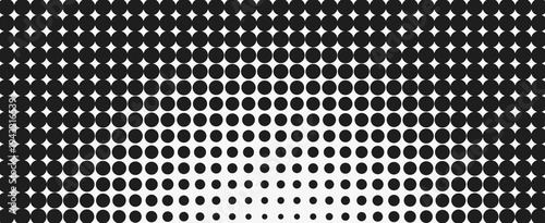 black and white background with dots pattern 