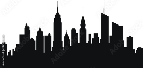 Web“City skyline silhouette illustration, urban skyscraper architecture vector, metropolitan building design, modern cityscape drawing, black and white artwork icon”