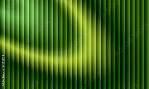 Green Fractal Glass Effect 3d Background