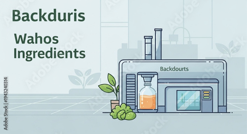 Laboratory Equipment for Backduris Waho Ingredients.