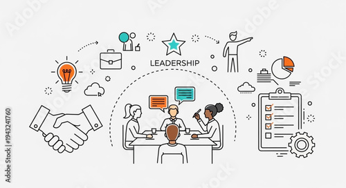 Business Meeting with Two People Discussing Documents.