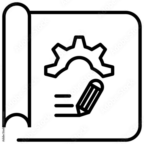 Prototype Outline Icon