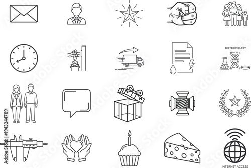 Minimalist icon representing a vector file for graphic design projects