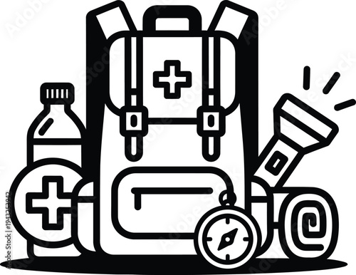 first aid kit, travel, outdoors