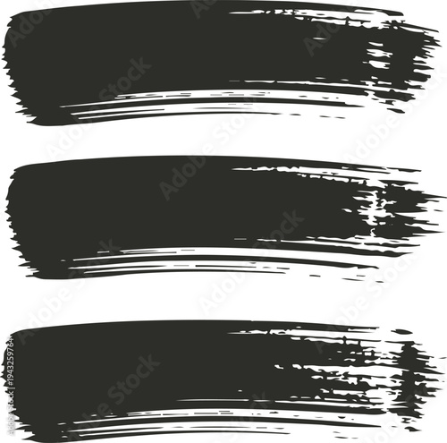 Wide Textured Paint Swipes for Bold Artistic Statements and Modern Industrial Branding Visuals