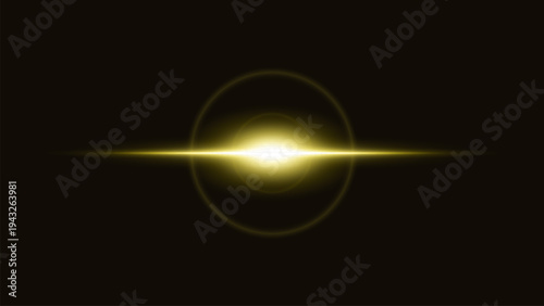 Glowing abstract light burst effect vector