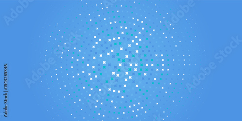 Abstract Light Blue Medical Background with Math Grid and Cross Pattern. Clean, sterile template for pharma UI, presentations, or healthcare interfaces.