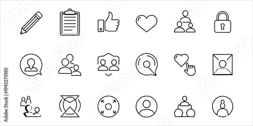 Simple black and white church icon