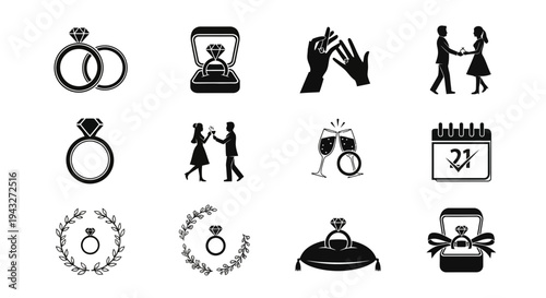 Wallpaper Mural Happy young couple celebrating their engagement with a diamond ring in an outdoor sunset setting
 Torontodigital.ca