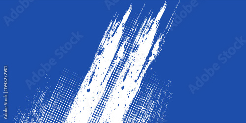 Halftone dots red and blue color pattern gradient grunge texture background. Dot pop art comic sport style vector illustration. grunge vector dots . eps 10