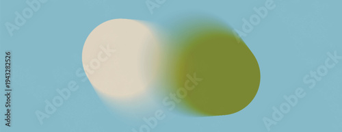 Abstract gradient shapes blending vector