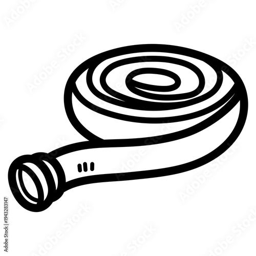 fire hose illustration