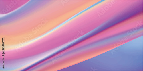 Abstract colorful rainbow background with bright gradient lines and a futuristic wave pattern creates a motion blur texture design for a vibrant digital wallpaper illustration