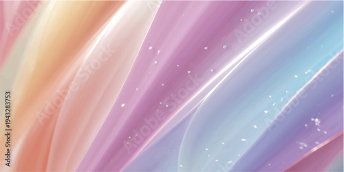 Abstract colorful pink and blue background with flowing digital waves and smooth futuristic line patterns for a bright texture wallpaper design