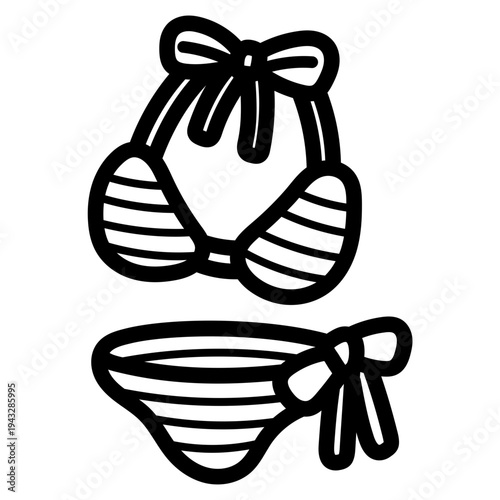 bikini illustration