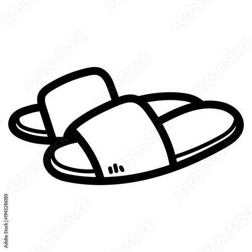 slipper illustration