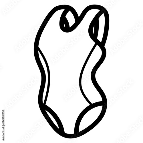 swimming suit illustration