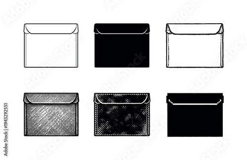 Rigid cardboard mailer envelope with tuck flap designed to protect flat merchandise during shipment and handling | Create ONE