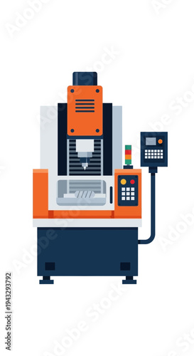 Modern Industrial CNC Machining Center For Precision Manufacturing